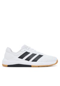 Adidas - adidas Buty na siłownię Dropset Base JS3162 Biały. Kolor: biały. Materiał: materiał. Sport: fitness #1