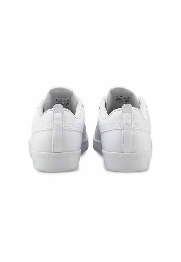 Puma - Damskie buty sportowe Smash v2 Leather PUMA White. Kolor: biały. Sport: turystyka piesza