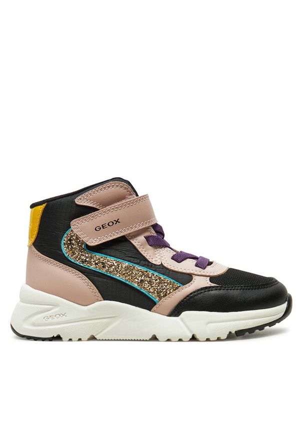 Sneakersy Geox. Wzór: kolorowy