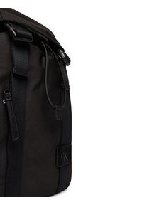 Calvin Klein Plecak Canvas Mix Backpack LV04D3364G Czarny. Kolor: czarny. Materiał: materiał #4