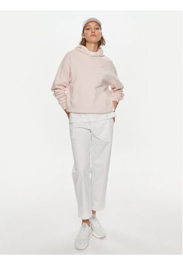 New Balance Bluza WT41537 Różowy Relaxed Fit. Kolor: różowy. Materiał: bawełna