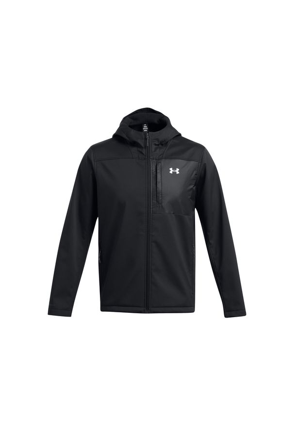Kurtka przeciwdeszczowa Under Armour Storm ColdGear® Infrared Shield 2.0. Kolor: czarny, biały, wielokolorowy. Materiał: softshell