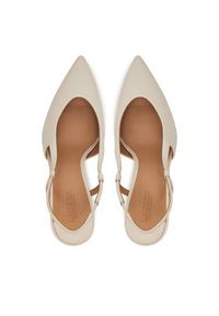 Lauren Ralph Lauren - LAUREN RALPH LAUREN Sandały 802966874001 Biały. Kolor: biały. Materiał: skóra #4