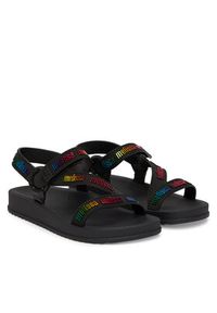 melissa - Melissa Sandały Stripes M Lover Ad 35963 Czarny. Kolor: czarny #3