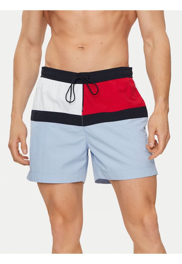 TOMMY HILFIGER - Tommy Hilfiger Szorty kąpielowe UM0UM03259 Niebieski. Kolor: niebieski. Materiał: syntetyk