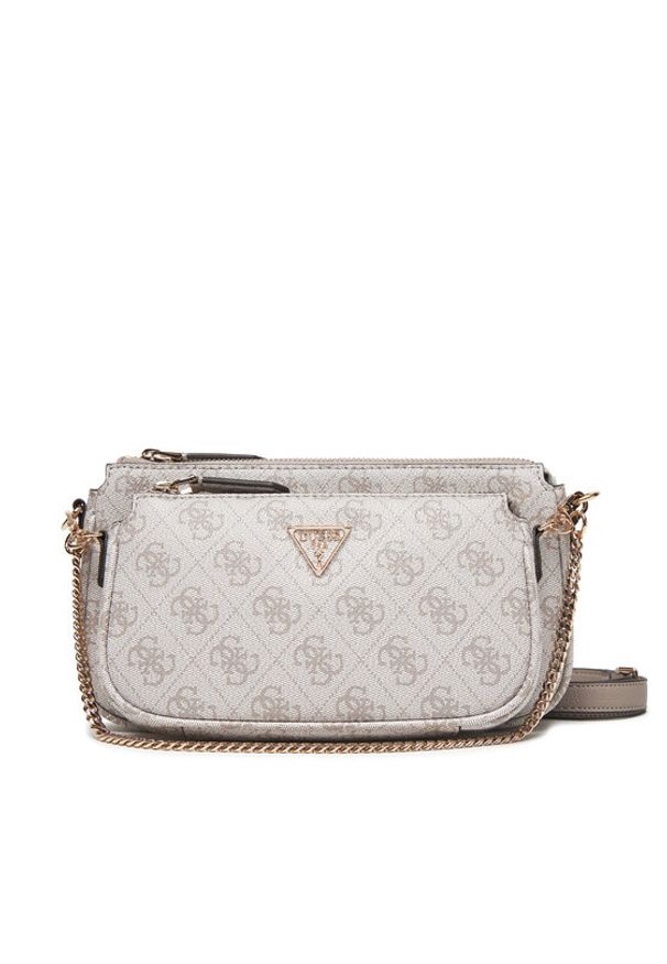Guess Torebka Noelle II Mini HWBG96 72710 Beżowy. Kolor: beżowy. Materiał: skórzane