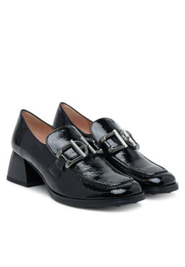 Hispanitas Półbuty HI254296 Czarny. Kolor: czarny. Materiał: skóra