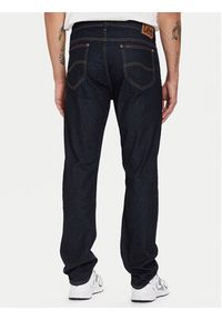 Lee Jeansy Rider 112372611 Granatowy Slim Fit. Kolor: niebieski