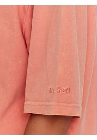 Adidas - adidas T-Shirt ALL SZN Fleece Washed IK4263 Pomarańczowy Loose Fit. Kolor: pomarańczowy. Materiał: bawełna #4