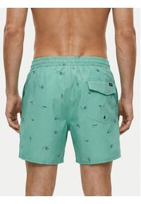 Quiksilver Szorty kąpielowe Stretch Printed Volley 16 EQYJV04217 Błękitny Regular Fit. Kolor: niebieski. Materiał: syntetyk #2