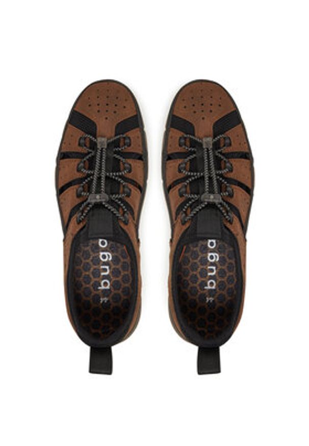 Bugatti Sneakersy 321-ASM60-5050 Brązowy. Kolor: brązowy. Materiał: skóra