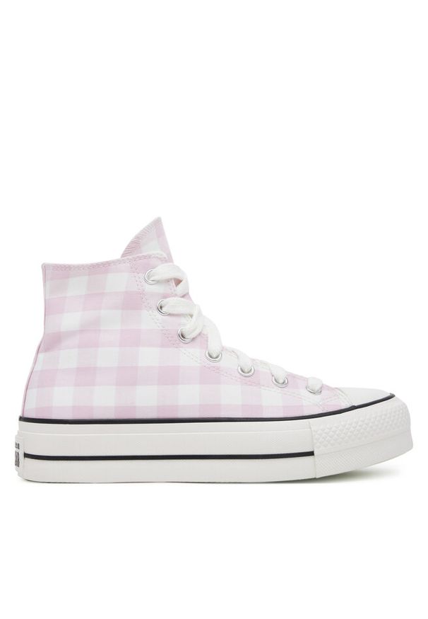 Trampki Converse. Kolor: różowy. Obcas: na platformie