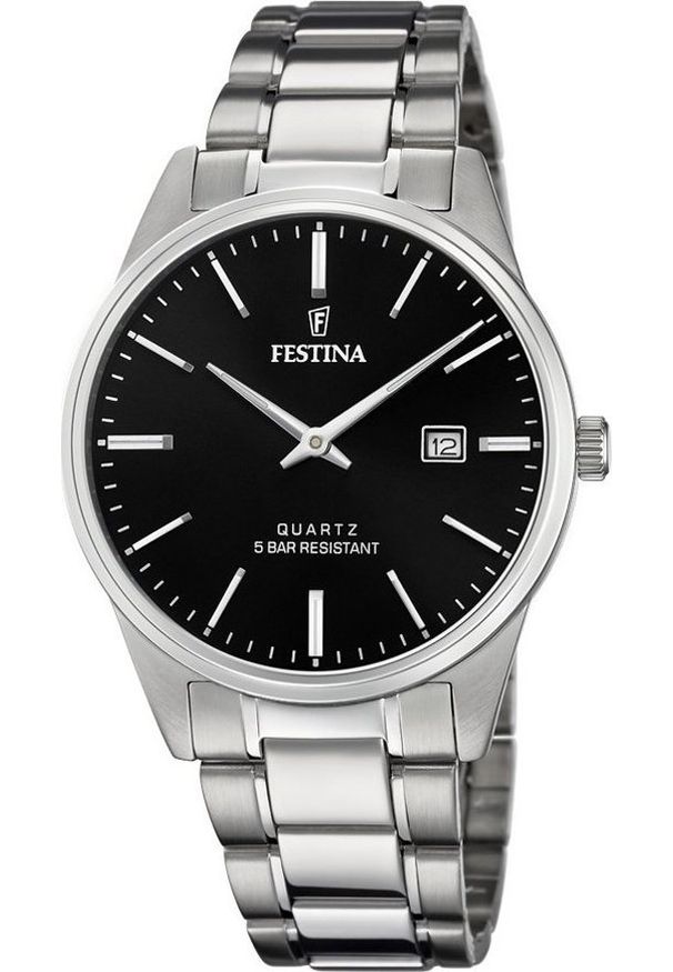 Zegarek Festina Zegarek męski Festina F20511-4 srebrny. Kolor: srebrny