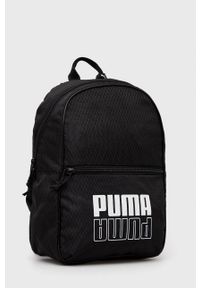 Puma Plecak damski kolor czarny mały z nadrukiem. Kolor: czarny. Wzór: nadruk #3