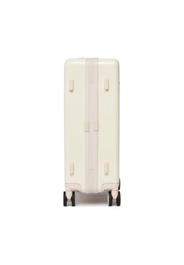 TOMMY HILFIGER - Tommy Hilfiger Walizka kabinowa Th Travel Cabin Case AW0AW17829 Écru