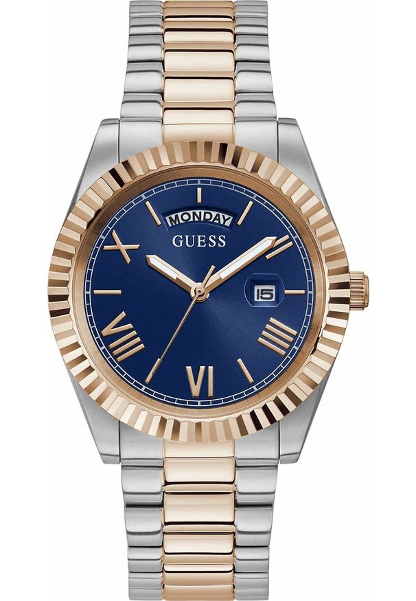 Zegarek męski Guess GW0265G12 srebrny. Kolor: srebrny