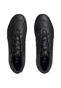 Adidas - Buty piłkarskie adidas Copa Pure.3 Fg M HQ8940 czarne czarne. Zapięcie: sznurówki. Kolor: czarny. Materiał: syntetyk, skóra, guma. Sport: piłka nożna #5