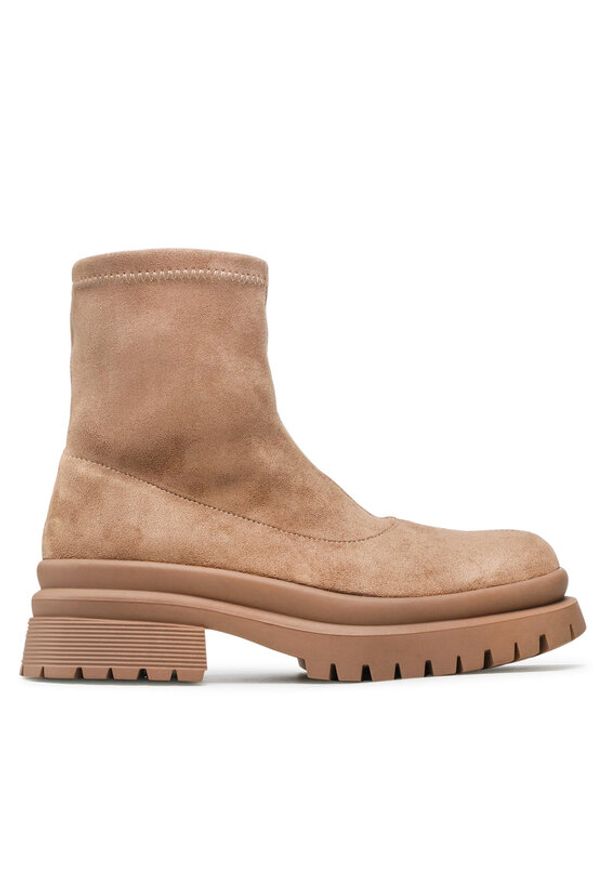 Jenny Fairy Botki WS5795-08 Brązowy. Kolor: brązowy. Materiał: materiał