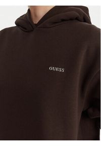 Guess Bluza V6RQ14 K9V31 Brązowy Regular Fit. Kolor: brązowy. Materiał: bawełna #2