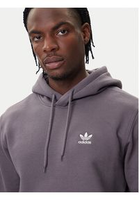 Adidas - adidas Bluza Trefoil Essentials JW1063 Szary Regular Fit. Kolor: szary. Materiał: syntetyk, bawełna #3