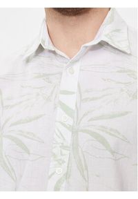 Selected Homme Koszula New Linen 16079053 Zielony Regular Fit. Kolor: zielony. Materiał: bawełna