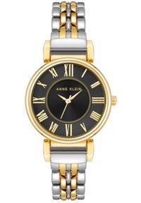 Zegarek damski Anne Klein AK-2159BKTT srebrny. Kolor: srebrny #1