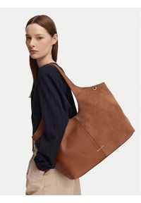 MICHAEL Michael Kors Torebka 30T6G51T3S Brązowy. Kolor: brązowy. Materiał: skórzane, zamszowe #1