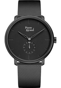 Zegarek Pierre Ricaud Zegarek męski Pierre Ricaud P97168.B114Q czarny. Kolor: czarny #1