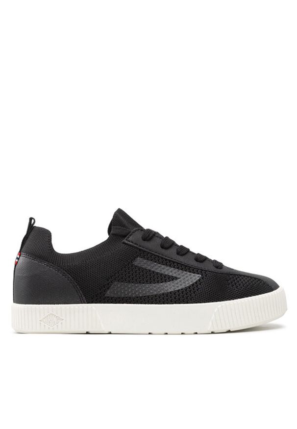 Viking Sneakersy Retro Knitted Jr 3-51405-2 Czarny. Kolor: czarny. Materiał: materiał