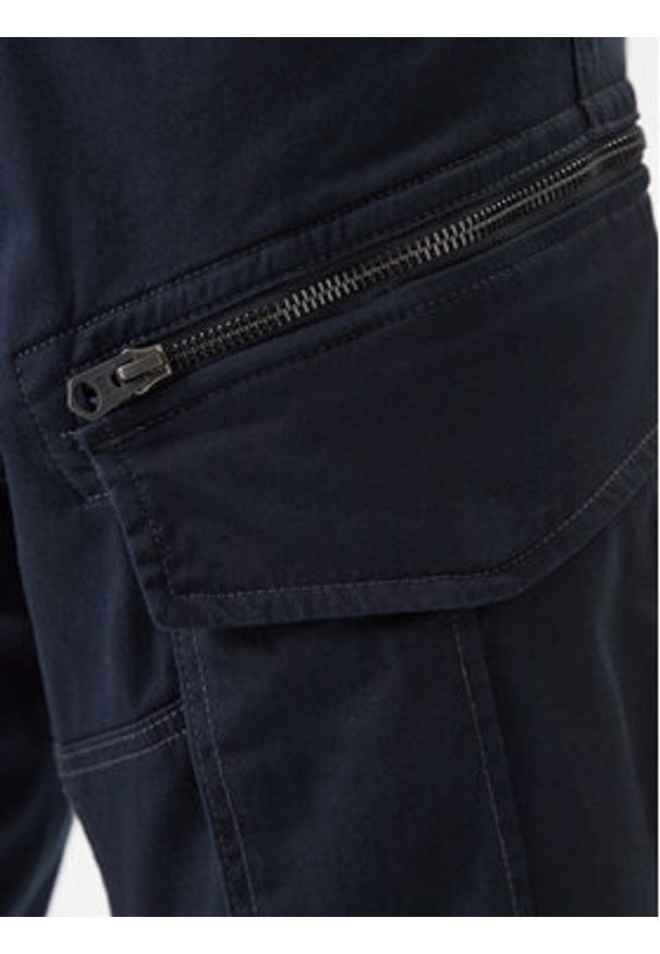 G-Star RAW - G-Star Raw Spodnie materiałowe Rovic D02190-5126 Granatowy Regular Fit. Kolor: niebieski. Materiał: syntetyk