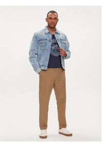 Wrangler Kurtka jeansowa 112350475 Niebieski Regular Fit. Kolor: niebieski. Materiał: bawełna #2