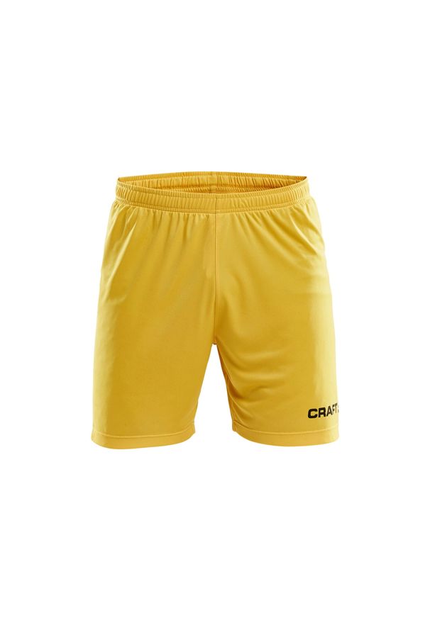 Szorty Craft squad solid wb. Kolor: żółty. Sport: fitness