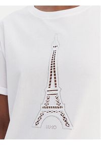 Liu Jo T-Shirt WA6413 JS904 Biały Regular Fit. Kolor: biały. Materiał: bawełna #2
