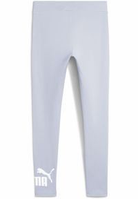 Damskie legginsy Puma No. 1. Kolor: niebieski. Materiał: guma. Wzór: nadruk