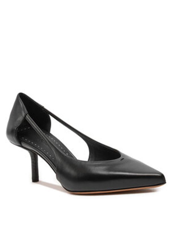 Max Mara Szpilki Mmopenpump 24145211926 Czarny. Kolor: czarny. Materiał: skóra. Obcas: na szpilce