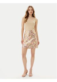 Bruuns Bazaar Spódnica mini Alternifolius Joannas BBW4519 Kolorowy Regular Fit. Materiał: syntetyk. Wzór: kolorowy #4