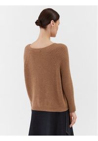 Weekend Max Mara Sweter Xeno 2353661133 Brązowy Regular Fit. Kolor: brązowy. Materiał: syntetyk