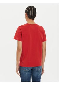 Wrangler T-Shirt Graphic 112356431 Czerwony Regular Fit. Kolor: czerwony. Materiał: bawełna