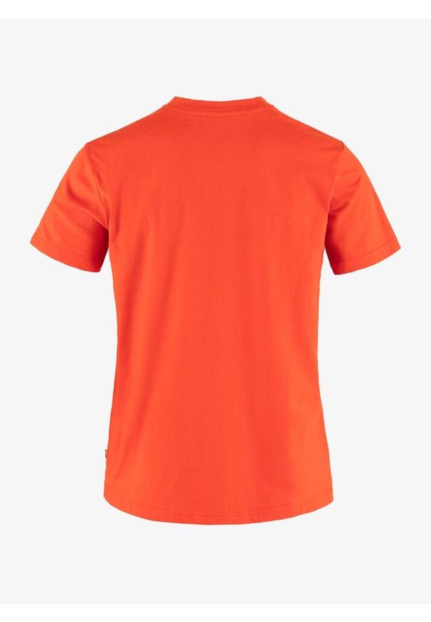 Fjällräven - Koszulka damska Fjallraven Fox Boxy Logo Tee. Kolor: pomarańczowy