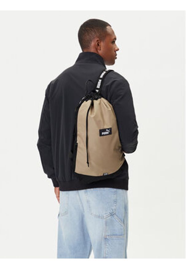 Puma Worek EvoEss Smart Bag 090343 02 Beżowy. Kolor: beżowy. Materiał: materiał