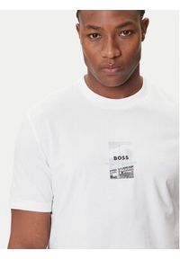 BOSS T-Shirt Photoprint 50545869 Biały Relaxed Fit. Kolor: biały. Materiał: bawełna #3
