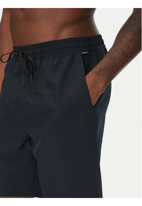 Quiksilver Szorty kąpielowe Taxer Amphibian 18 EQYHY03883 Czarny Regular Fit. Kolor: czarny. Materiał: syntetyk