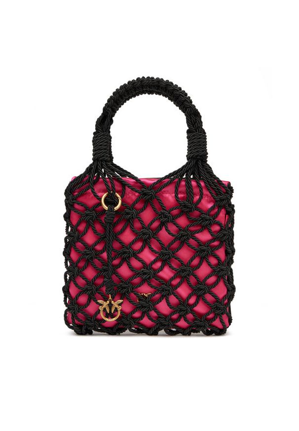 Pinko - PINKO Torebka Handbag Mini Pe 25 Pltt 105165 A2L9 Czarny. Kolor: czarny