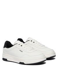Hugo - HUGO Sneakersy Yarrow 50548507 Biały. Kolor: biały. Materiał: skóra #6