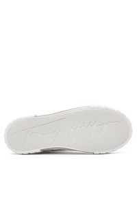 TOMMY HILFIGER - Tommy Hilfiger Sneakersy T3A9-32975-1437904 S Srebrny. Kolor: srebrny. Materiał: materiał #4