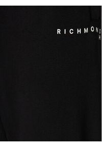 Richmond X Spodnie dresowe Santuccio UMP24240PA Czarny Regular Fit. Kolor: czarny. Materiał: bawełna