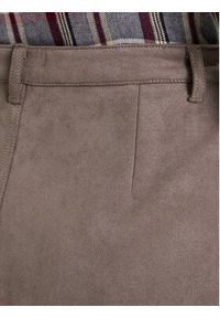 only - ONLY Spódnica z imitacji skóry Amazing 15351289 Beżowy Slim Fit. Kolor: beżowy. Materiał: syntetyk #8