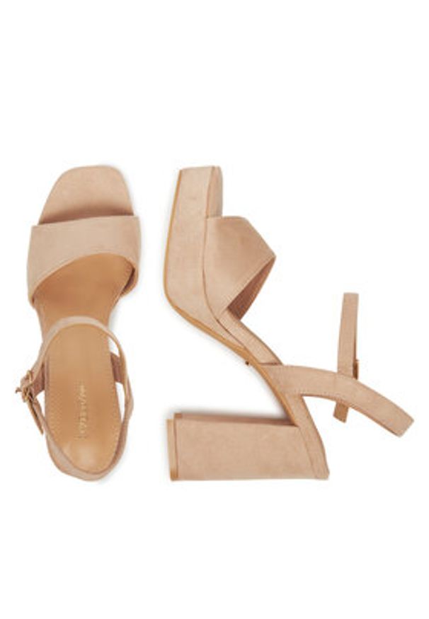 DeeZee Sandały HH-2278 Beżowy. Kolor: beżowy. Materiał: materiał