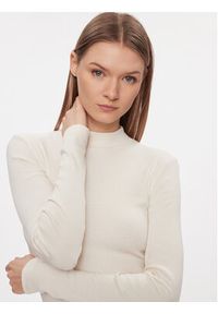 Brave Soul Sukienka codzienna LDRJ-69GERRIE Écru Slim Fit. Okazja: na co dzień. Materiał: bawełna. Typ sukienki: proste. Styl: casual #8
