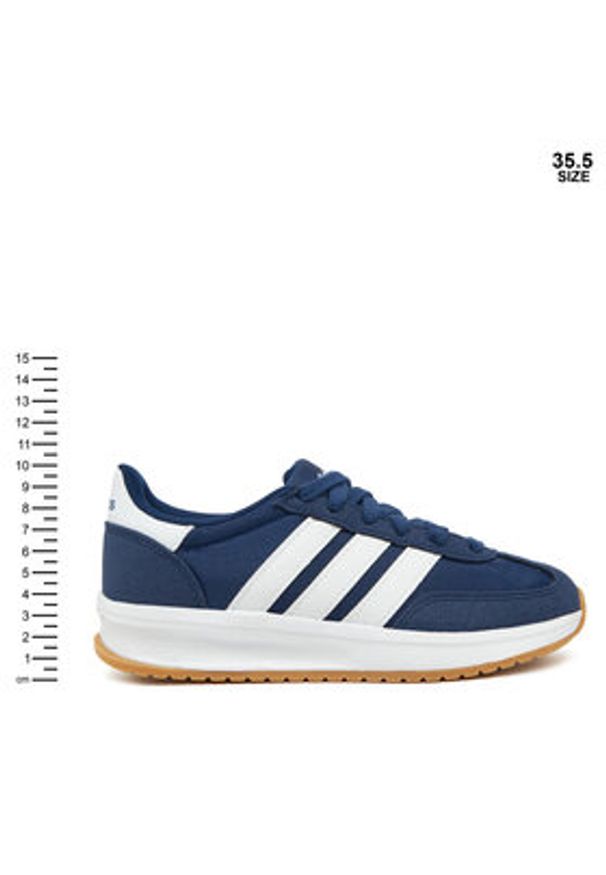 Adidas - adidas Sneakersy Run 70s 2.0 Shoes Kids JI2267 Granatowy. Kolor: niebieski. Materiał: materiał. Sport: bieganie